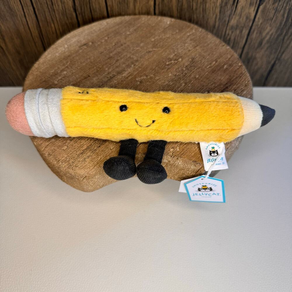 Jellycat Pencil NEW! Fast SHIP Jellycat Amuseables Pencil - Picture 2 of 8